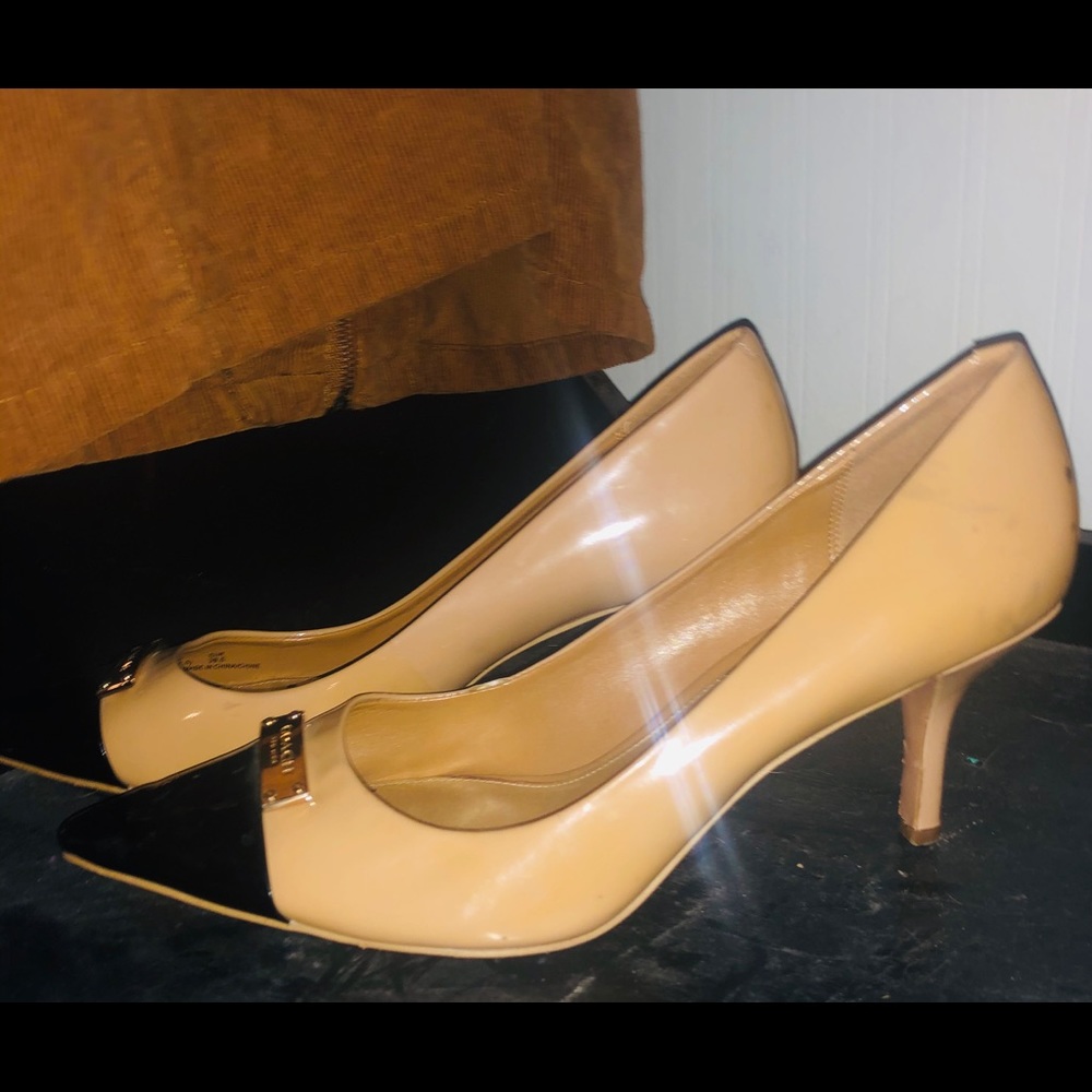Coach Colorblock Kitten Heels - Picture 2 of 4